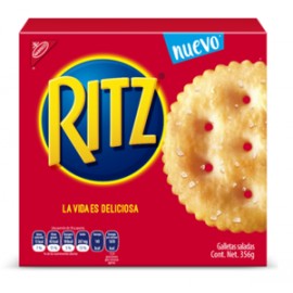 Mondelez Caja Galleta Ritz 356G/12C/4P-Despensaenlinea