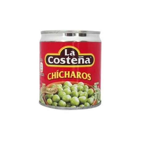 La Costeña Media Caja Chicharos Naturales 220G/12P-Despensaenlinea