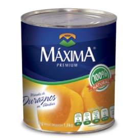 Maxima Media Caja Duraznos en Mitades Máxima 3K/3P-Despensaenlinea