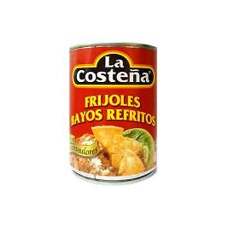 La Costeña Media Caja Frijol Bayo Refrito 3K/3P-Despensaenlinea