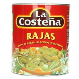 La Costeña Media Caja Chiles Rajas 3.8K/3P-Despensaenlinea