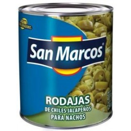 San Marcos Media Caja Chiles Jalapeños Rodajas 2.8K/3P-Despensaenlinea