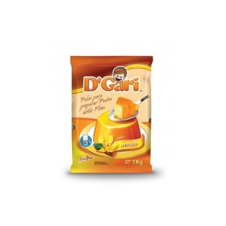 DÂ´Gari Caja Flan D´Gari Bolsa 1K/10P-Despensaenlinea