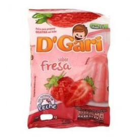 DÂ´Gari Caja Gelatina Fresa Leche 720G/10P-Despensaenlinea