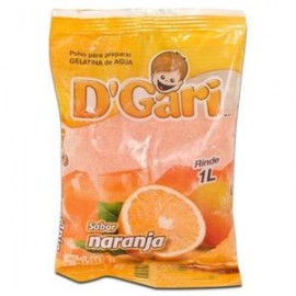 DÂ´Gari Caja Gelatina Naranja 840G/10P-Despensaenlinea