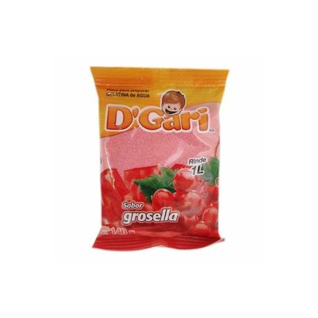 DÂ´Gari Media Caja Gelatina Grosella 840G/5P-Despensaenlinea