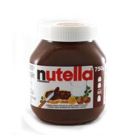 Ferrero Caja de crema de Avellana Nutella 12F/750G-Despensaenlinea