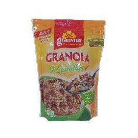 Grupo Vida Paquete Granola Granvita 9 semillas 180G/24P-Despensaenlinea