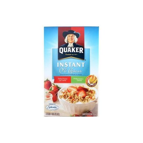 Pepsico Caja avena Quaker instantánea 0 azúcar variedad 280G/12P-Despensaenlinea