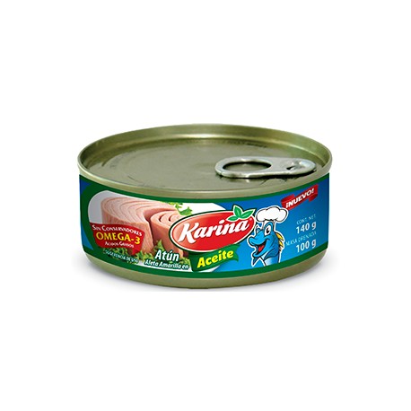 Maxima Media caja atún aceite Karina 140G/12P-Despensaenlinea