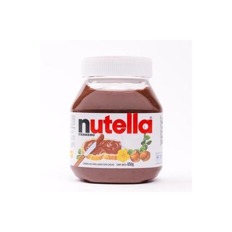 Ferrero Caja Crema de Avellanas Ferrero Nutella 650G/12P-Despensaenlinea