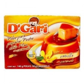 DÂ´Gari Caja Flan D´Gari 140G/50P-Despensaenlinea