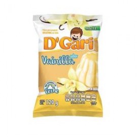 DÂ´Gari Media Caja Gelatina D´Gari Vainilla 120G/25P-Despensaenlinea