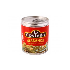 La Costeña Caja Chiles Serranos 800G/12P-Despensaenlinea