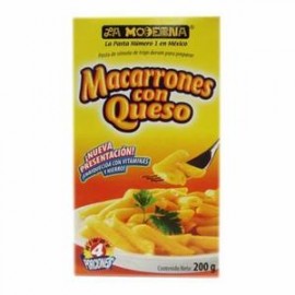 La Moderna Caja Sopa Macarron con Queso 200G/20P-Despensaenlinea