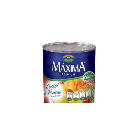 Maxima Media caja coctel de frutas 820G/6P-Despensaenlinea