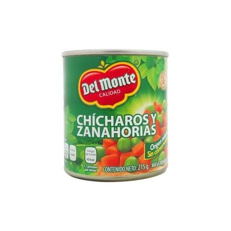 Conagra Caja chícharo con zanahoria del Monte 215G/24P-Despensaenlinea