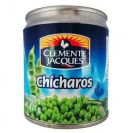 Sabormex Media Caja Chicharo Clemente Jacques 420G/12P-Despensaenlinea