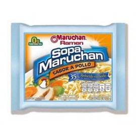 Maruchan Caja Sopa Maruchan Ramen Pollo Reducida en Sodio 85G/24P-Despensaenlinea