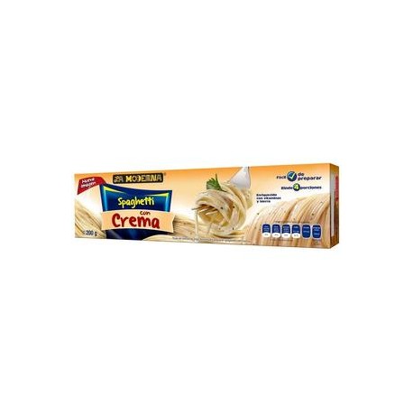 La Moderna Caja Sopa Spaguetti con crema 200G/20P-Despensaenlinea