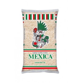 MayoreoTotal Medio bulto arroz Mexica grueso largo 1K/5P-Despensaenlinea