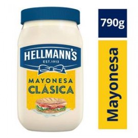 Unilever Caja Mayonesa Hellmans clasica 790M/12P-Despensaenlinea