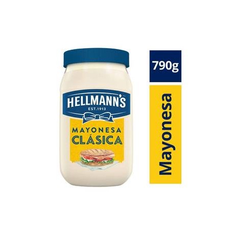 Unilever Caja Mayonesa Hellmans clasica 790M/12P-Despensaenlinea