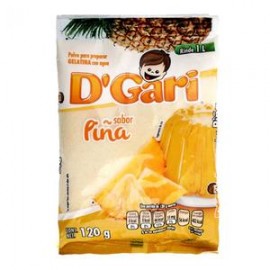 D´Gari Caja Gelatina Piña D´Gari 120G/50P-Despensaenlinea