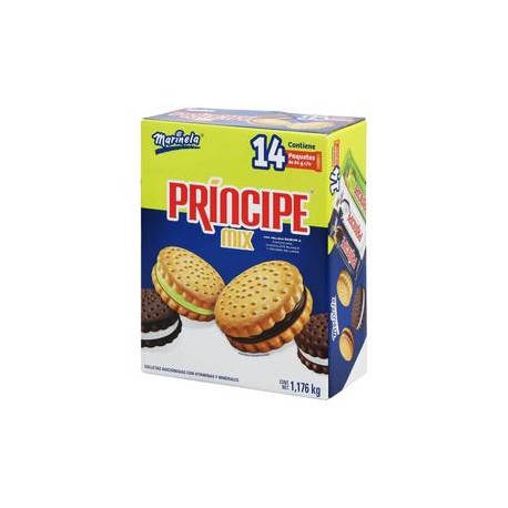 Bimbo Galleta Príncipe Marinela Mix 14P/84G - ZK-Despensaenlinea