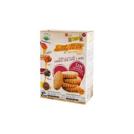 Healthy Fit Galleta de Avena Healthy Fit 0% Avena Nuez + Ciruela con Chia 864G - ZK-Despensaenlinea