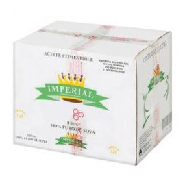 Patrona Aceite de Soya Imperial 12P/1L - ZK-Despensaenlinea