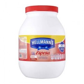 Unilever Food Solutions Mayonesa Hellmann's Espesa 3.8L - ZK-Despensaenlinea