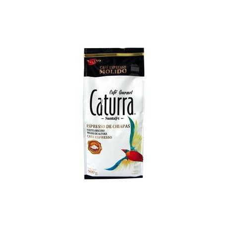 Caturra Santa Fe Café Tostado y Molido Caturra Gourmet Espresso de Chiapas 900G - ZK-Despensaenlinea