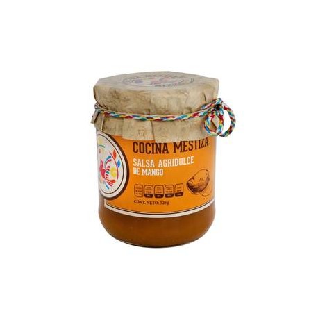 Cocina Mestiza Salsa Agridulce Cocina Mestiza Mango de 525 grs - Cocina Mestiza ZK-Despensaenlinea