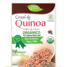 Tiqua Quinoa Tiqua cereal de quinoa orgánico 500G - KOZ-Despensaenlinea