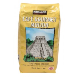 Kirkland Kirkland Signature café gourmet molido de Chiapas 1K - KOZ-Despensaenlinea