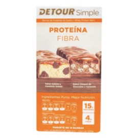 Detour Barra de Proteina simple 14P/15G - KOZ-Despensaenlinea