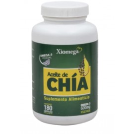 Xiomega Aceite de chia 180P - KOZ-Despensaenlinea