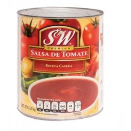 S&W Salsa de tomate receta casera 3K - KOZ-Despensaenlinea