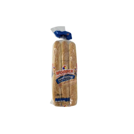 Bimbo Super pan para hot-dogs Wonder 12P - KOZ-Despensaenlinea