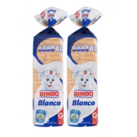 Bimbo Pan blanco 2P/680G - KOZ-Despensaenlinea