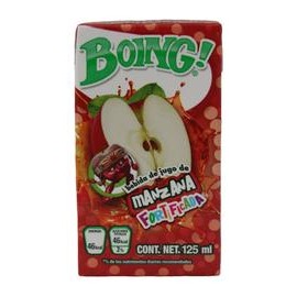 Pascual Caja jugo Boing manzana en minibrik 24P/125M-Despensaenlinea