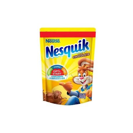 Nestlé Caja de chocolate en polvo Nesquik 10P/200G-Despensaenlinea