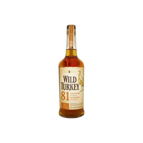 MayoreoTotal Caja Whisky Wild Turkey 81 12P/750M-Despensaenlinea