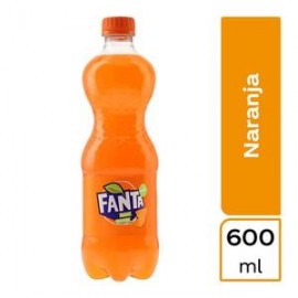 Coca Cola Caja Refresco Fanta 600M/12P-Despensaenlinea