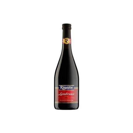 MayoreoTotal Caja Vino Tinto Riunite Lambrusco 12P/750M-Despensaenlinea