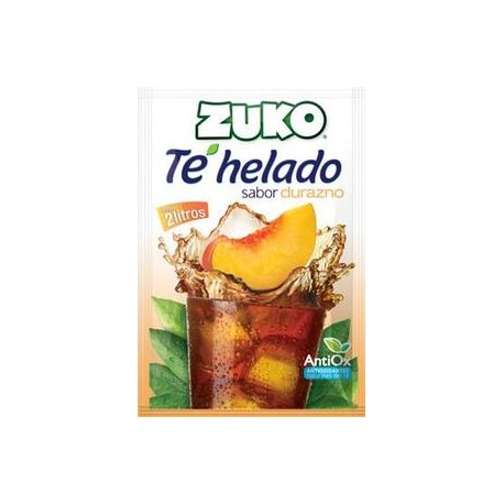 Nutresa Media Caja Té Helado Durazno Zuko 15G/6C/8P-Despensaenlinea