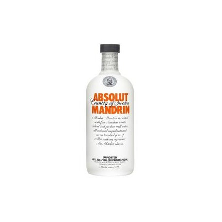 MayoreoTotal Caja Vodka Absolut Mandarina 12P/750M-Despensaenlinea