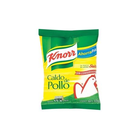 Unilever Caja Sazonador Knorr Suiza Bolsa 370G/24P-Despensaenlinea