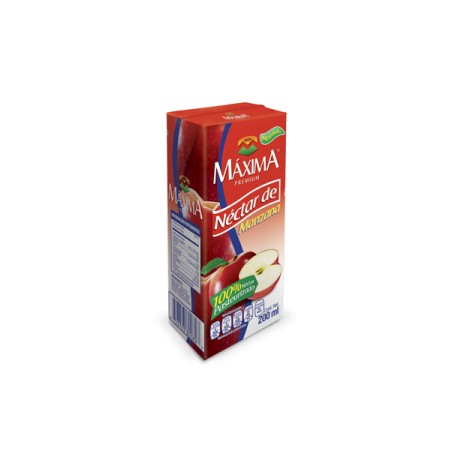 Maxima Caja Nectar de Manzana Maxima 200M/40P-Despensaenlinea